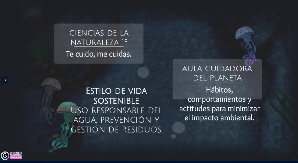 Representación visual del fascinante mundo del agua, mostrando la diversidad de ecosistemas acuáticos y la importancia del agua en la naturaleza.