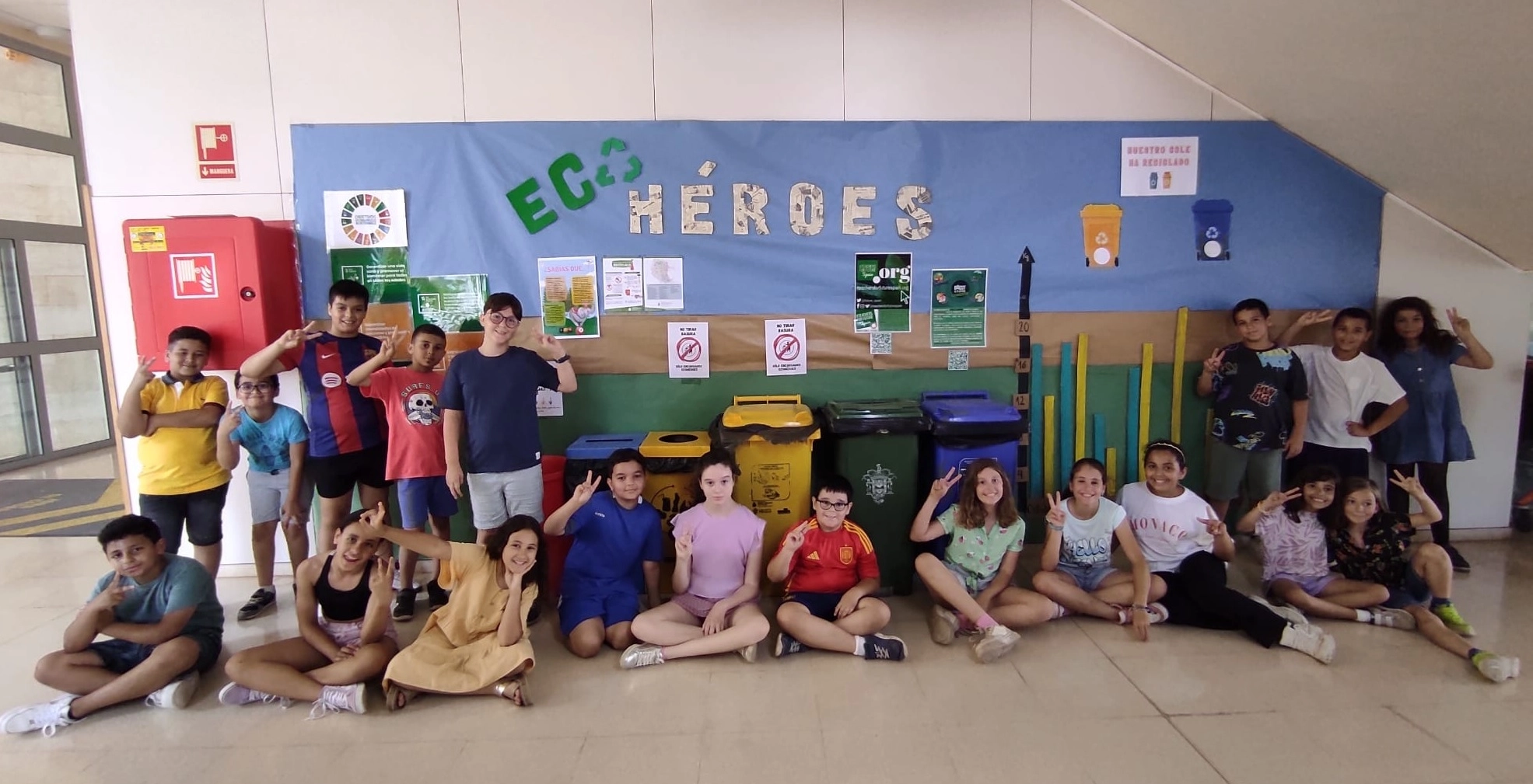 Descubre el inspirador proyecto Ecohéroes del CEIP Pedro de Estopiñán