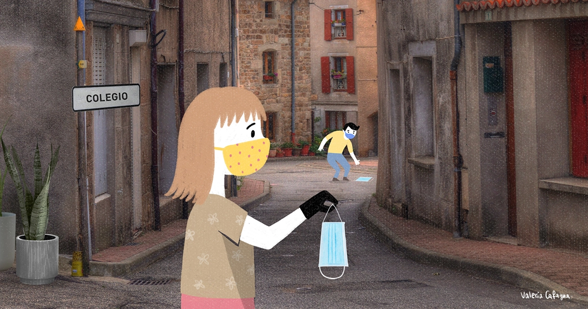 ¿Cómo gestionar residuos COVID en el cole?