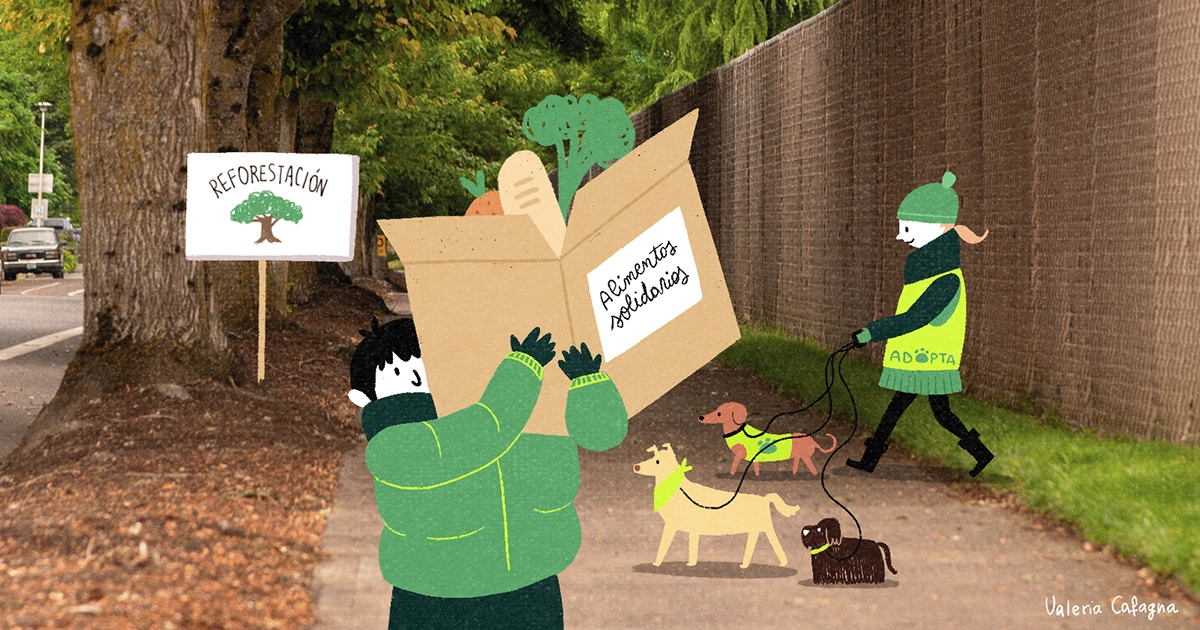 Que la solidaridad no se quede solo en Navidad