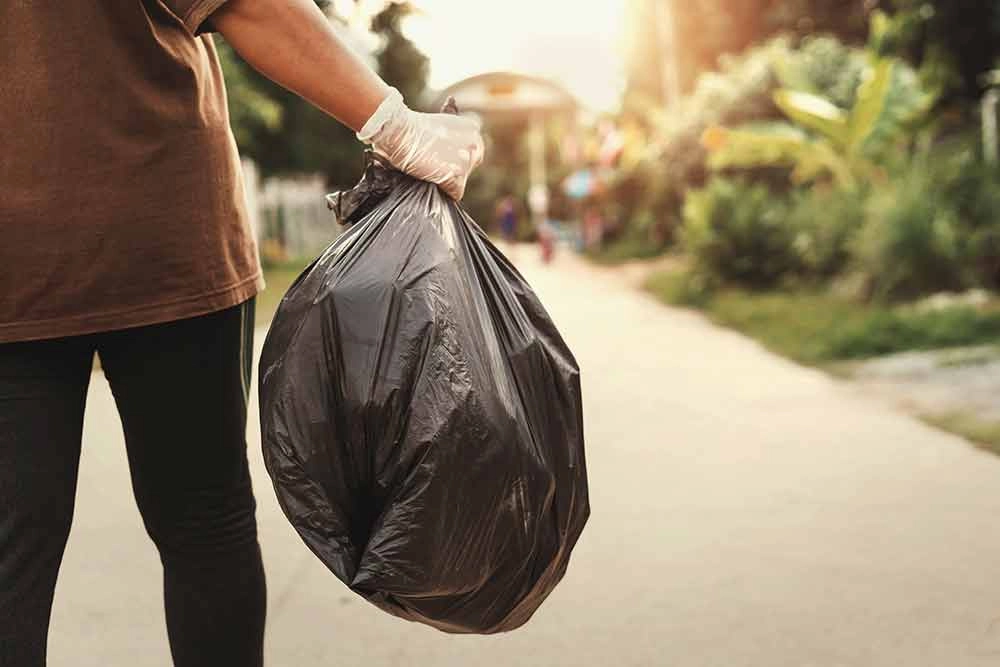 ¡Qué pesada la basura!